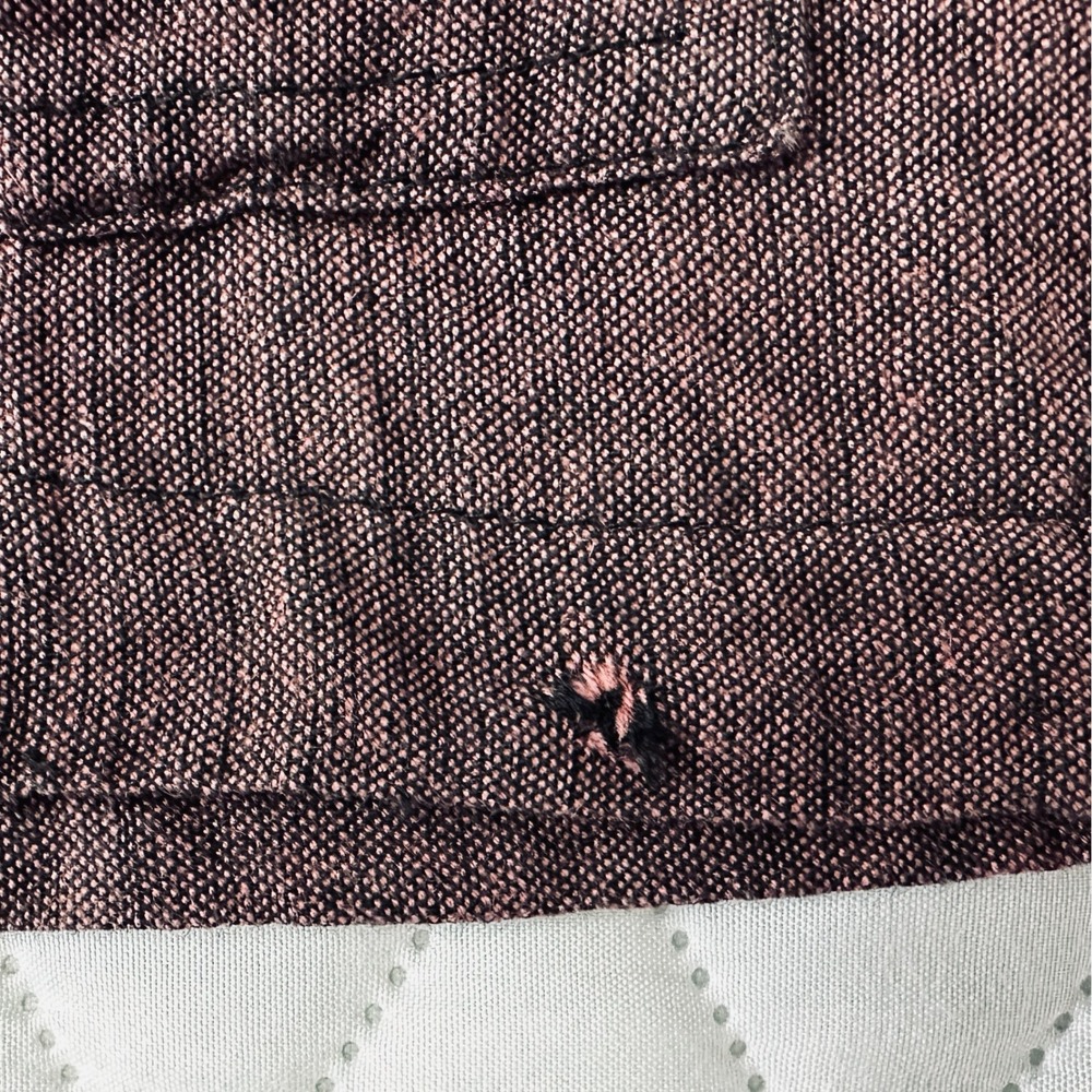 Unbranded Woven Cotton Hoodie Women Medium Plum Good Boho Toggle Nepal Anorak - Picture 5 of 6